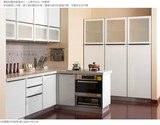 橱柜定做 纳米碳光 门板 石英石 整体橱柜 定制厨柜 厨房橱柜组合