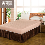 纯棉床笠夹棉加厚床罩单件1.5米1.8定做防尘罩防滑床单床垫保护套