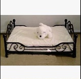铁艺狗床铁艺宠物床 铁艺狗窝 宠物床猫床 狗床 可做垫 高品质
