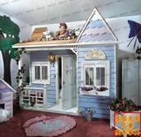 欧式美式定制儿童家具创意公主城堡床房子床 实木 儿童床高低床