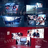 AE模板Element3d v2工程科幻高科技互联网企业宣传片三维展示视频