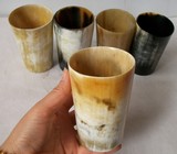 越南天然黄牛角杯子牛角工艺品茶杯酒杯家用厨具环保精品礼品礼物