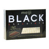 日本原装进口Meiji日本明治钢琴黑巧克力120克 朱古力零食食品