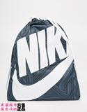 英国代购正品Nike 耐克 运动双肩背包拉绳抽带健身袋行李包双肩包