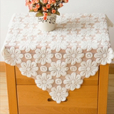 蕾丝桌布长方形圆桌正方形台布茶几布艺客厅餐桌布床头柜镂空欧式