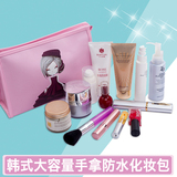 亲纳韩式大容量防水化妆包旅行化妆品箱可爱卡通收纳包袋女洗漱包