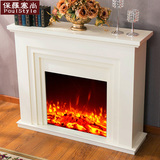 1.2米1.5米仿大理石白色简欧简约壁炉 欧式实木壁炉装饰柜 壁炉架
