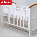 WoiBaby 乳胶婴儿床垫 130*70厘米 8厘米厚 BB床垫童床垫