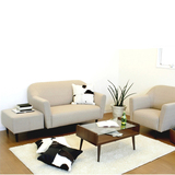 日式布艺沙发小户型简约客厅办公室单人双人三人咖啡厅沙发椅组合
