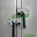 调式烤箱门锁 304不锈钢蒸柜设备门把手 烘箱锁 平门拉手烤箱配件