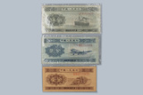 第二套人民币有号分币3张一套1分.2分.5分 包老真品纸币钱币收藏