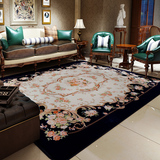 花色图案地毯 客厅茶几高档奢华加密沙发卧室地毯可L8C