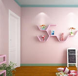 特价包邮PVC自粘胶墙纸壁纸贴纸 居家装修温馨粉色细条 客厅卧室