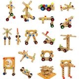 木制儿童螺母组合积木工具椅宝宝拆装工作椅鲁班椅工具台益智玩具