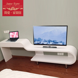 宜家现代烤漆定制卧室简易电视机视听柜创意梳妆台简约电脑桌组合