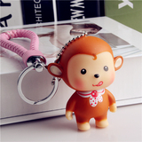 2016年生肖猴钥匙扣 本命年专属钥匙链 可爱小猴汽车钥匙挂件
