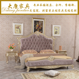 欧式实木床1.8米双人床布艺沙发床法式公主床奢华婚床现代床铺
