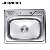 JOMOO 九牧 单槽 304不锈钢厨房水槽 洗菜盆 水槽 0642