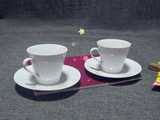 陶瓷咖啡杯碟茶杯牛奶杯早餐杯卡布奇诺杯创意定制logo陶瓷杯碟