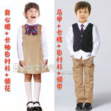 全棉韩国校服中小学生制服幼儿园园服英伦学院风学生套装儿童校服