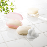 日本HABA无添加 丝滑泡沫皂80g*2两块组合套装洁面沐浴温和无刺激