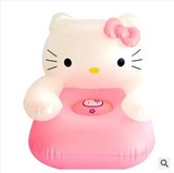 ABC正品 充气家具儿童充气沙发 单人KT猫卡通小沙发造型品质保证