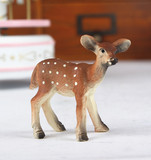 zakka杂货 创意树脂小鹿长颈鹿摆件 动物家居饰品摆设工艺品礼品
