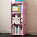 创意小型桌上书架儿童书柜自由组合卧室四层置物架简易收纳架特价
