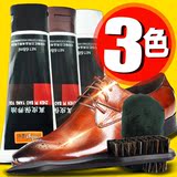 色棕色皮鞋油皮革护理剂上光清洁鞋刷套装瑞亿真皮保养油 无色黑