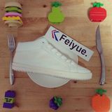 2016新款FEIYUE全纯白高帮飞跃帆布鞋8032限量发售小白鞋