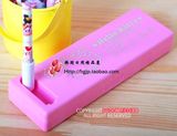 韩国进口Hello Kitty儿童文具粉色可爱卡通笔筒文具盒铅笔盒