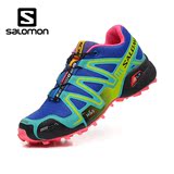 代购Salomon萨洛蒙鞋女越野跑鞋SPEEDCROSS 3 CS户外运动徒步鞋女
