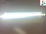 希进电子7020LED硬灯条0.5米36LED灯珠搭配透明/白色PC罩堵头铝槽
