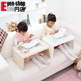 包邮韩国进口折叠电脑桌子 床上用塑料卡通写字桌 宝宝儿童学习桌
