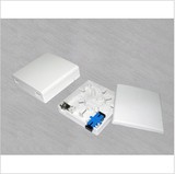 皮线光纤信息面板86型光纤信息桌面盒  双口SC型面板光纤盒入户盒