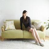 北欧日式小户型客厅布艺沙发单人双人三人家具卧室宜家风格沙发椅