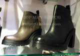 香港代购DR.Martens 马丁侧拉链粗跟高跟短靴 16734001/16734201