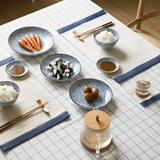 摩登主妇日式餐具套装 创意陶瓷盘子家用碗碟餐盘套装 菜盘碟子