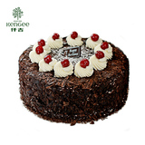 仟吉德式黑森林巧克力生日蛋糕同城 创意水果蛋糕 三环内免费配送
