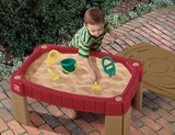 美国STEP2晋阶原装儿童玩沙桌塑料沙盘沙水玩具沙箱玩具759400