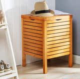 创意时尚家居家具储物凳子客厅浴室装饰用实木鞋凳芬兰松木收纳凳