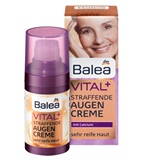 德国代购Balea芭乐雅Vital+深层修护抗皱老年人眼霜15ml