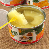 台湾进口名产 台凤牌四分片凤梨罐头 糖水菠萝水果罐头 227g