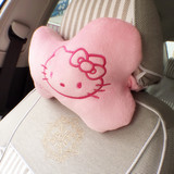 HelloKitty粉色KT猫车用头枕 车枕 汽车用颈枕