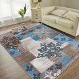 东升地毯 仿羊毛欧美风格现代简约客厅茶几地毯卧室地毯 正品包邮