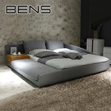 BENS奔斯现代布艺床榻榻米床可拆洗双人床1.5米1.8米软体床9233S