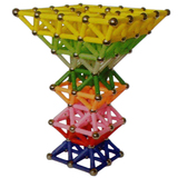包邮磁力棒玩具 4-6-8-9岁男女孩儿童益智建构拼插图磁铁积木散装