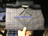 香港正品代购BURBERRY/博柏利男士修身剪裁格纹长袖衬衫 39952061