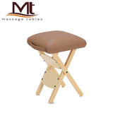 MT 便携式木制折叠凳 实木凳子 便携式美容凳 按摩技师凳多色MS03