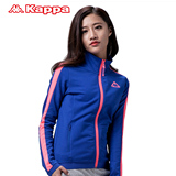 [惠]Kappa女卫衣运动服休闲外套翻领开衫 立领上衣|K0522WK12